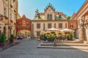 view in old square