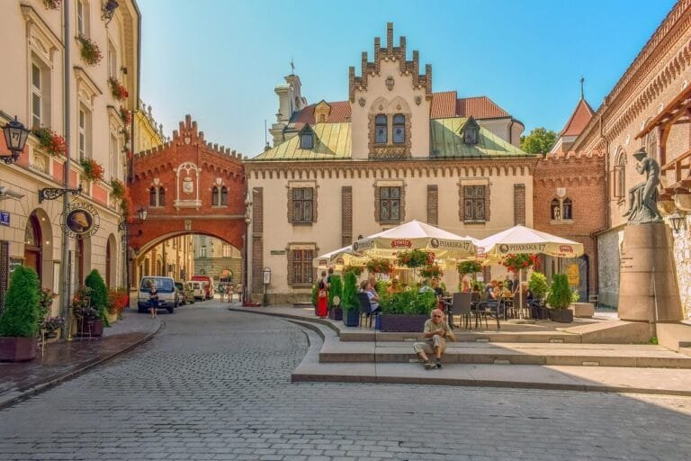 view in old square